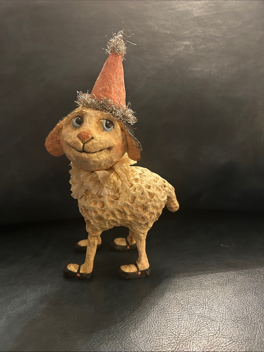 Bethany Lowe Debra Schoch Hop Hop Jingle Boo Party Lamb Figurine Retired
